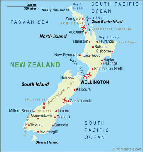 ارسال بار هوایی به نیوزلند